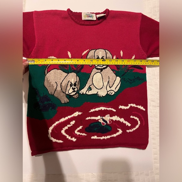 Vintage Northern Getaway puppy sweater - Picture 8 of 10